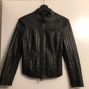 Emporio Armani leather jacket